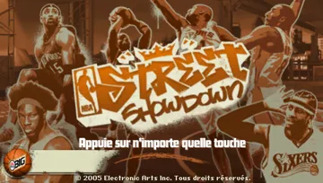 NBA Street Showdown (EU) screen shot title